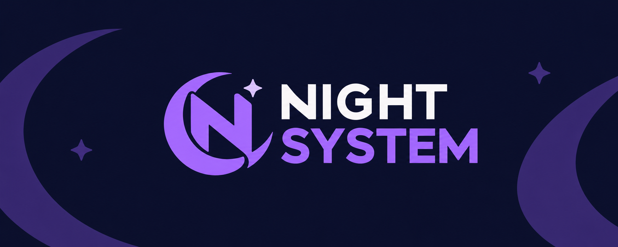 Night System moon logo